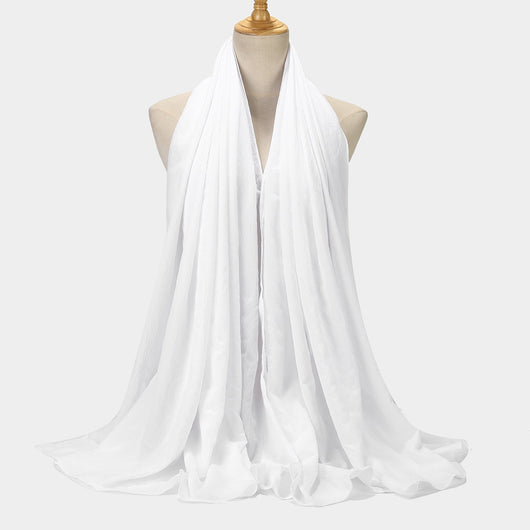 Pañuelo Cuadrado de Algodón y Lino - Diseño Liso y Versátil - Image 7