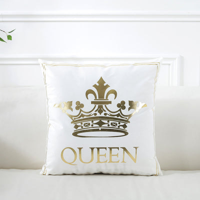 Funda de Almohada Dorada Super Suave para el Hogar - Image 12