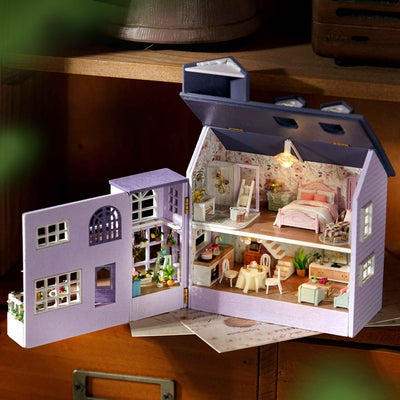Miniatura de Casa Artesanal de Madera - Colección Adorable para Decorar - Image 17