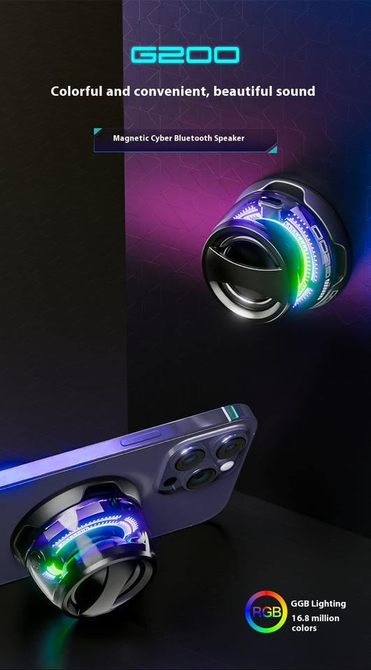 Altavoz Bluetooth Magnético Portátil TWS Mini - Image 8