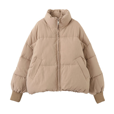 Chaqueta Acolchada con Cuello Alto Esponjoso - Image 14