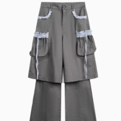 Pantalones Versátiles Desmontables con Dobladillo Acampanado - Image 4