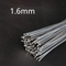 Silver 20pcs 1.6mm