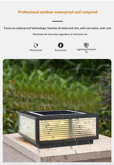 Luminarias Solares LED para Jardín - Iluminación de Pared Exterior - Image 13