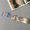 Magic Color Silver Round Buckle
