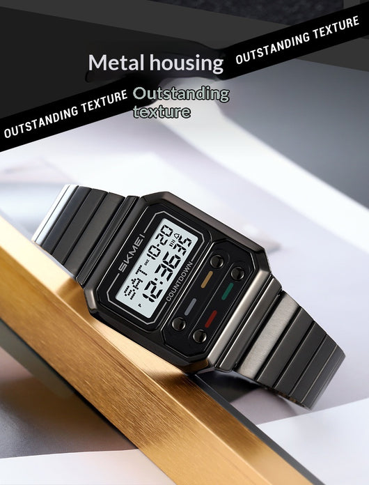 Reloj Digital Retro Multifuncional Resistente al Agua - Image 19