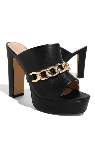 Sandalias Plataforma Metal con Cadena para Exterior - Image 15