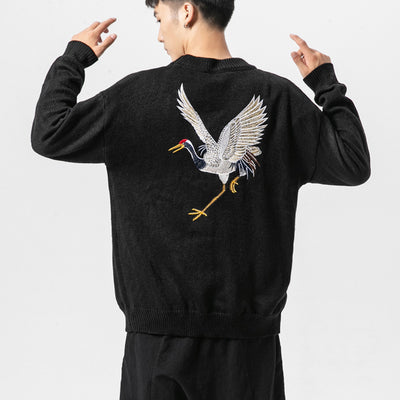 Sudadera Suelta con Bordados para Hombre - Image 6