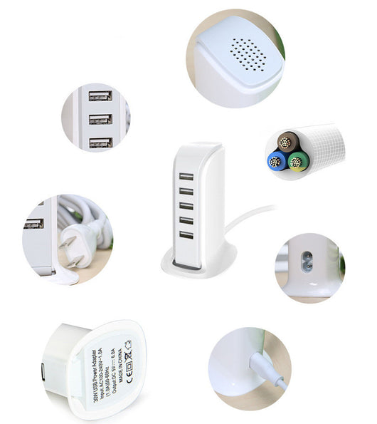 Regleta de Carga USB 6 Puertos con Diseño Náutico - Image 11