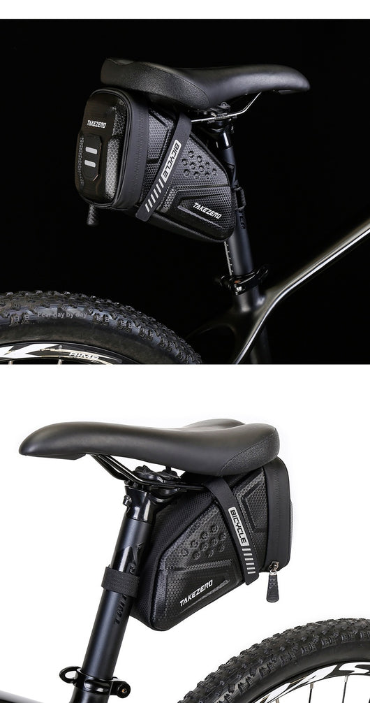 Bolsa de Sillín para Bicicleta de Montaña - Almacenamiento Compacto y Seguro - Image 11