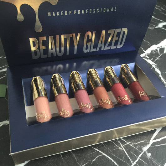 Set de 6 Labiales Beauty Glazed - Colores Intensos y Larga Duración - Image 9