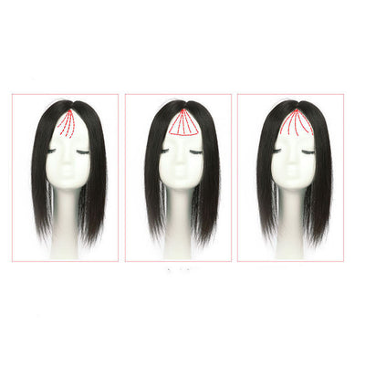 Extensiones de Cabello Humano Real con Volumen Invisible en la Coronilla - Image 4