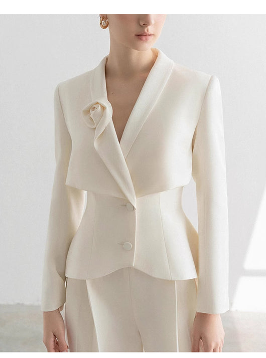 Traje Ejecutivo Damasco para Mujer - Conjunto Profesional Elegante - Image 7