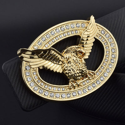 Cinturón de Cuero con Hebilla Animal y Detalles de Diamantes - Image 12