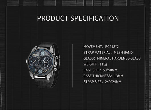 Reloj para Hombre con Correa de Malla de Acero - Image 18