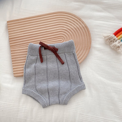 Shorts de Lana Tejida para Bebé - Abrigo Otoño e Invierno - Image 6