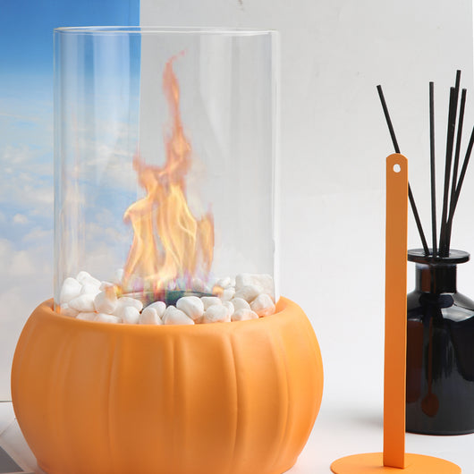 Estufa de Alcohol Diseño Exclusivo Calabaza Grande - Chimenea Portátil Interior y Exterior - Image 11