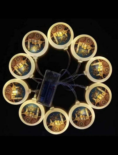 Lámpara Decorativa Xingyue Castle con Cadena de Iluminación LED - Image 15