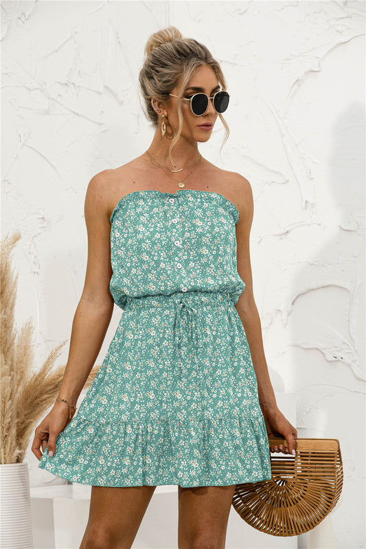 Vestido Tubo Floral Sexy para el Verano - Image 2