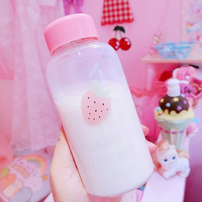 Vaso Térmico Fresa 3D con Diseño Relieve - Strawberry Milk Girl - Image 11