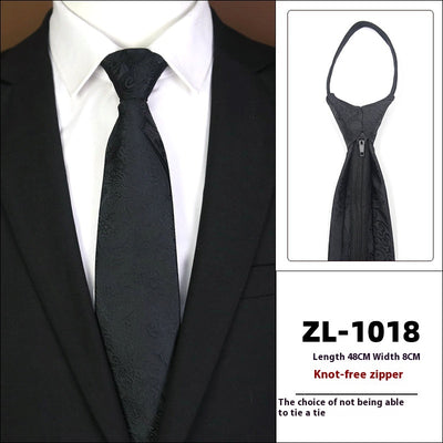 Corbata con Cierre Ejecutiva sin Nudo para Hombre - Image 23