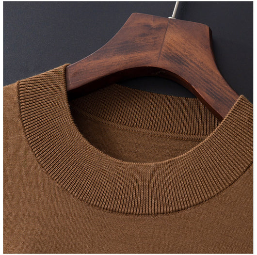 Suéter Base Cuello Alto Fino Versátil para Hombre - Image 20