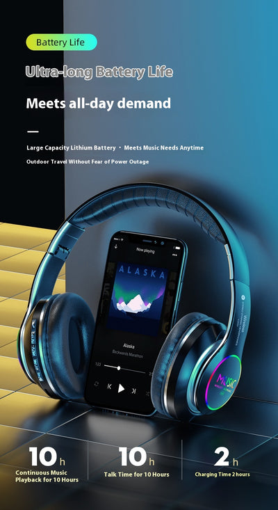 Auriculares Bluetooth Deportivos Inalámbricos con Diseño Metálico para Gaming - Image 10