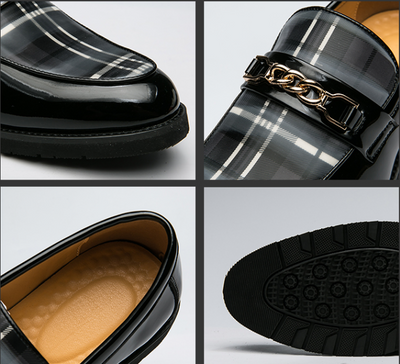 Zapatos de Cuero para Hombre Punta Fina - Elegancia Casual y Profesional - Image 12