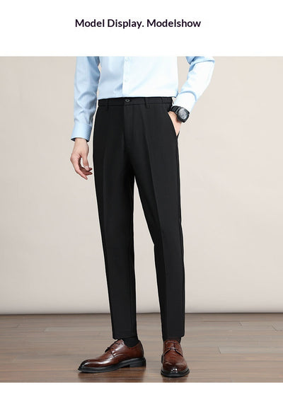 Pantalón de Vestir Hombre Coreano Corte Drop-crotch Tendencia - Image 23