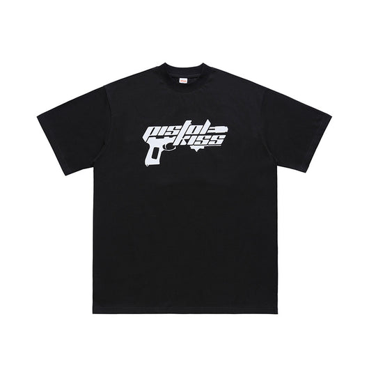Camiseta Hip Hop Rock Suelta Manga Corta con Diseño Estampado para Hombre - Image 10
