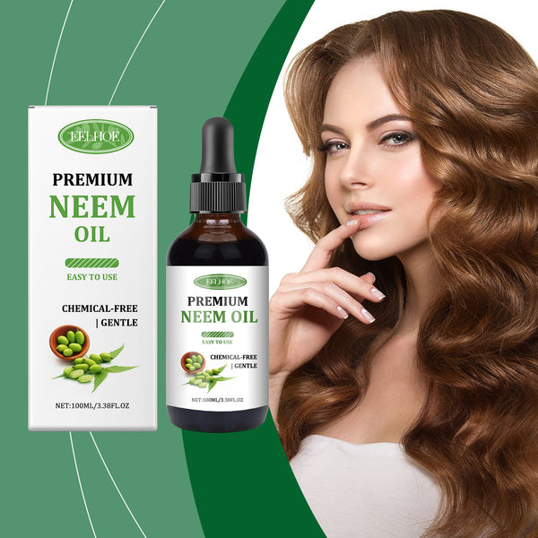 Aceite de Neem Puro para Masaje Capilar y Cuero Cabelludo