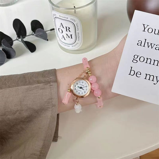 Reloj de Cuarzo para Mujer con Pulsera Nudo Bambú Estilo Chino - Image 19