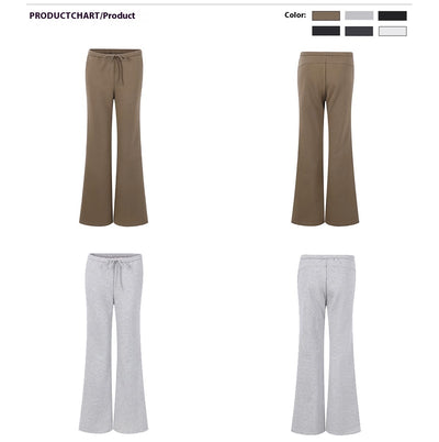 Pantalones Yoga Cintura Baja Retro para Mujer - Comodidad Casual - Image 8