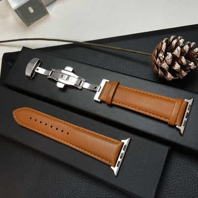 Correa de Reloj Premium en Cuero con Hebilla de Moño Ejecutiva - Image 4