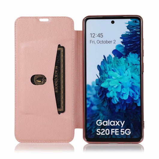 Funda de Cuero con Estampado Mármol para Samsung S20, S21, S20FE, Note20 y A51 - Image 11