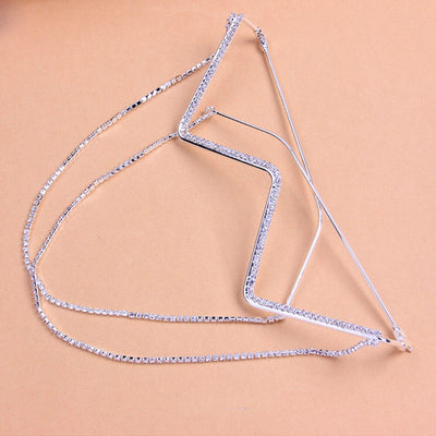Gafas de Moda con Cristales Brillantes y Flecos - Joyería Europea - Image 4