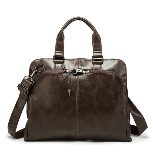 Maletín Mochila Bandolera para Hombre - Bolsa Diagonal Compartimento Laptop - Image 9