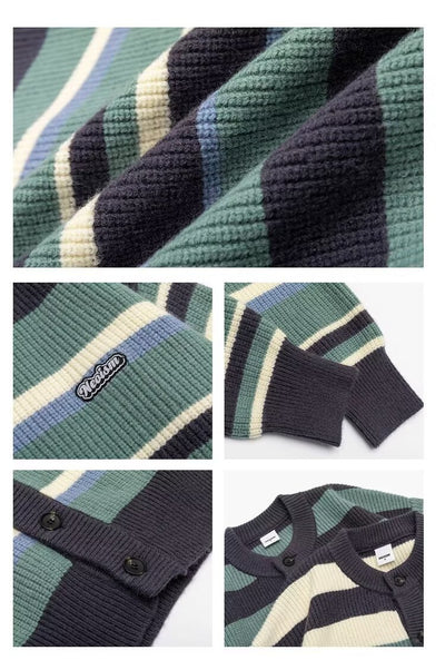 Chaqueta Deportiva Hombre con Bloques de Color a Rayas - Image 13