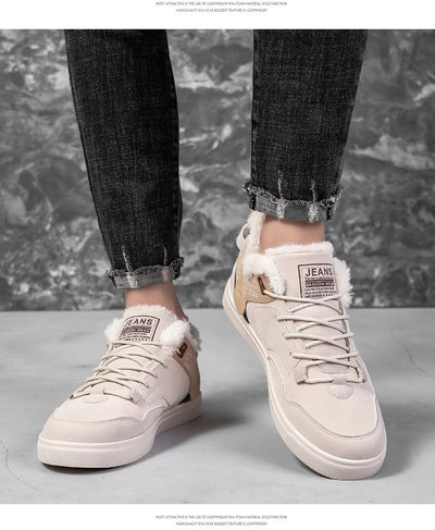 Zapatos Casuales Plus Velvet para Hombre Talla Grande - Image 11