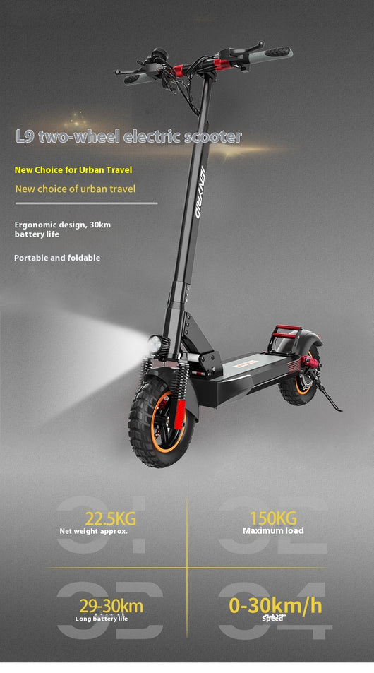 Patinete Eléctrico Plegable con Doble Amortiguación - Image 7