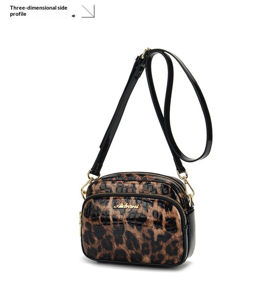 Bolso Crossbody Estampado Leopardo - Ligero y Versátil para Celular - Image 4