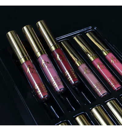 Set de 12 Labiales Mate de Larga Duración en Caja de Regalo - Image 2
