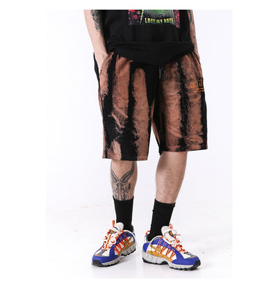 Pantalones cortos casuales para hombre con bordados - Image 9