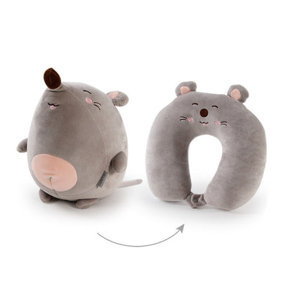 Almohada Cervical Pingüino en Forma de U - Soporte Ergonómico para Viajes y Descanso - Image 12