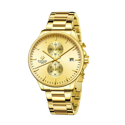 Reloj de Hombre Acero Inoxidable Cuarzo Resistente al Agua - Image 6