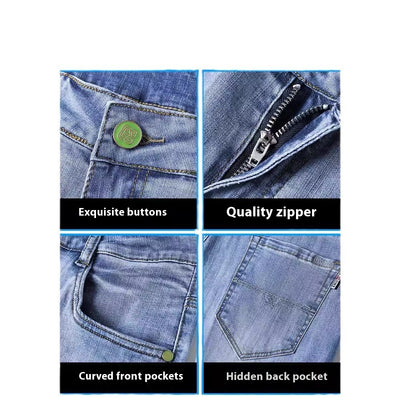 Pantalones de Vestir Elásticos Slim Fit Multiuso - Image 5