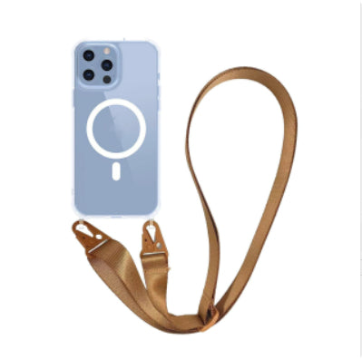 Funda Transparente con Cordón Magnético Desmontable para Celular - Image 8