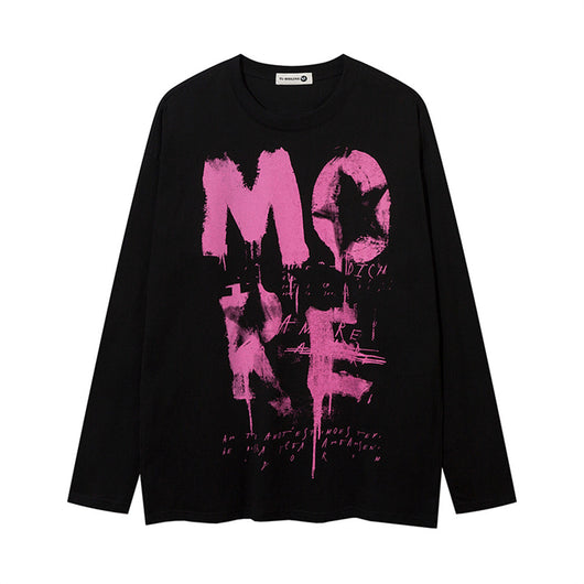 Camiseta Manga Larga Cuello Redondo con Estampado para Hombre - Image 5