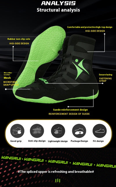 Zapatos de Boxeo y Lucha Libre para Hombres y Mujeres - Image 10
