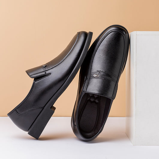 Zapatos de Cuero Genuino Estilo Inglés para Hombre - Elegancia Casual Profesional - Image 3